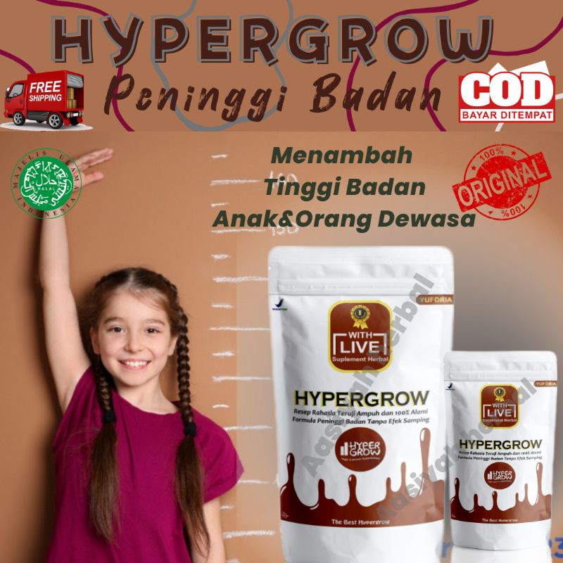 COD TERLARIS HYPERGROW SUSU PENINGGI BADAN Peninggi Badan Terlaris, susu peninggi badan ampuh untuk 