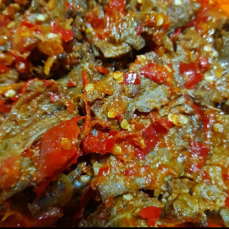 

dendeng lambok batokok balado 29rb/ons HOME MADE