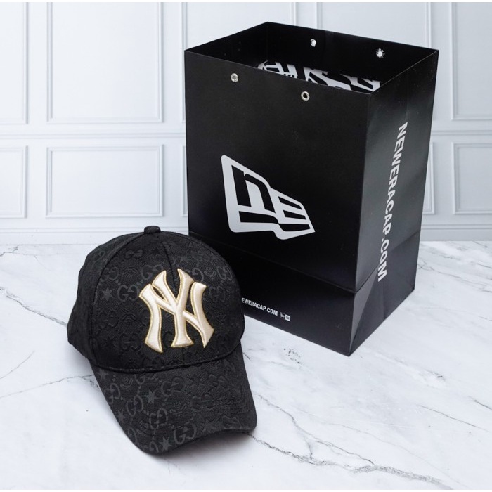 Topi Pria Topi pria wanita gucci unisex baseball - Topi+Paperbag(K3O2) Topi Pria Jaring Topi Pria Or