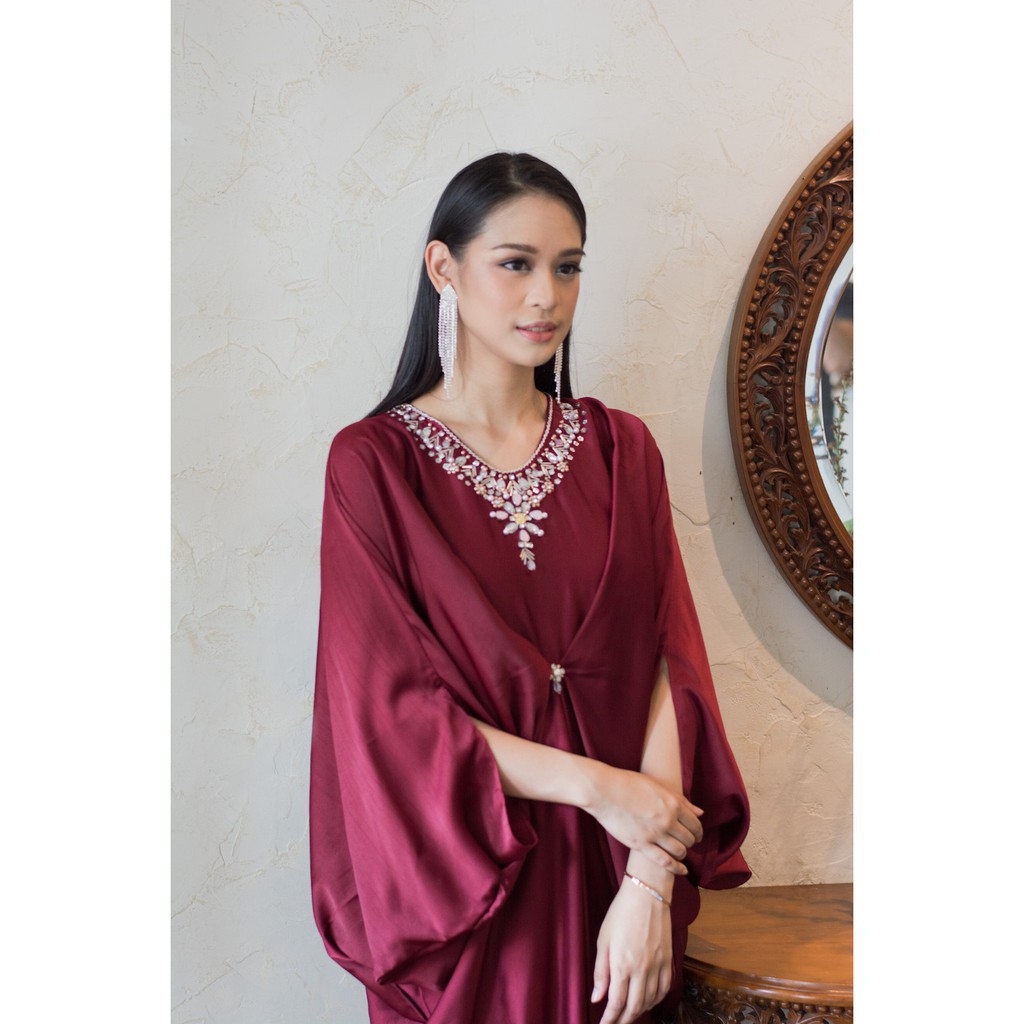 Comfort KAFTAN RAYHANA / KAFTAN WANITA / KAFTAN PAYET / KAFTAN SATIN / KAFTAN CANTIK