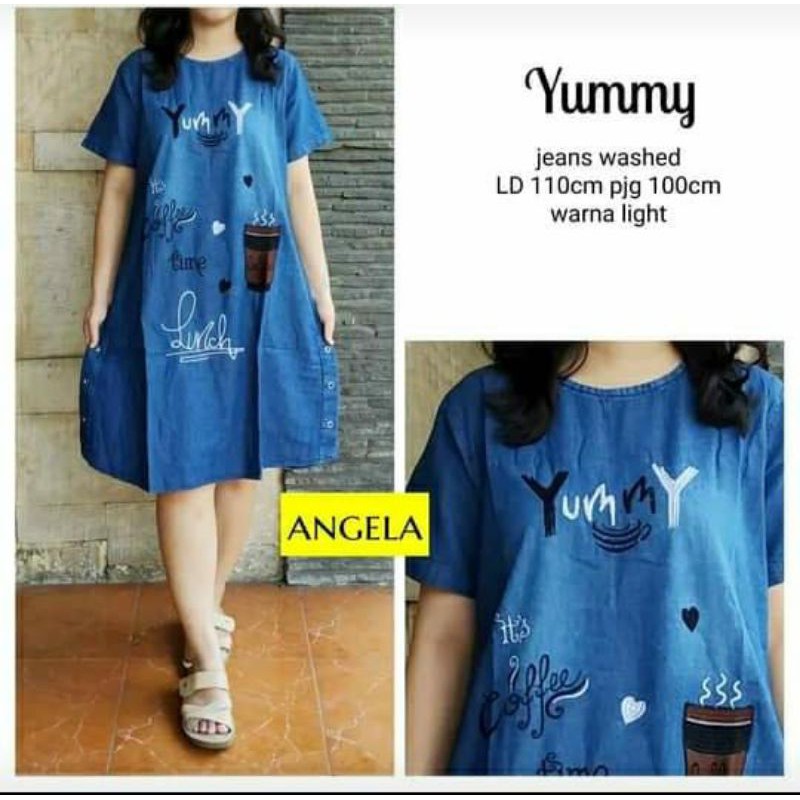 DENIM DRESS DARKBLUE SERIES