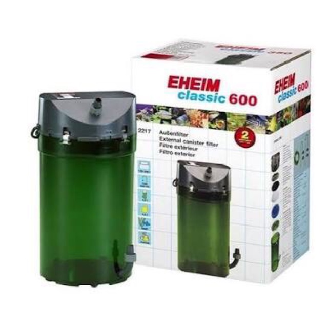 EHEIM CLASSIC 600-2217 EXTERNAL FILTER