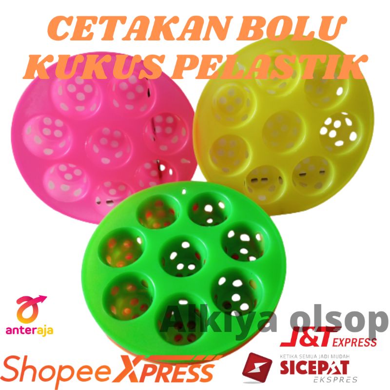 cetakan bolu kukus plastik bulat