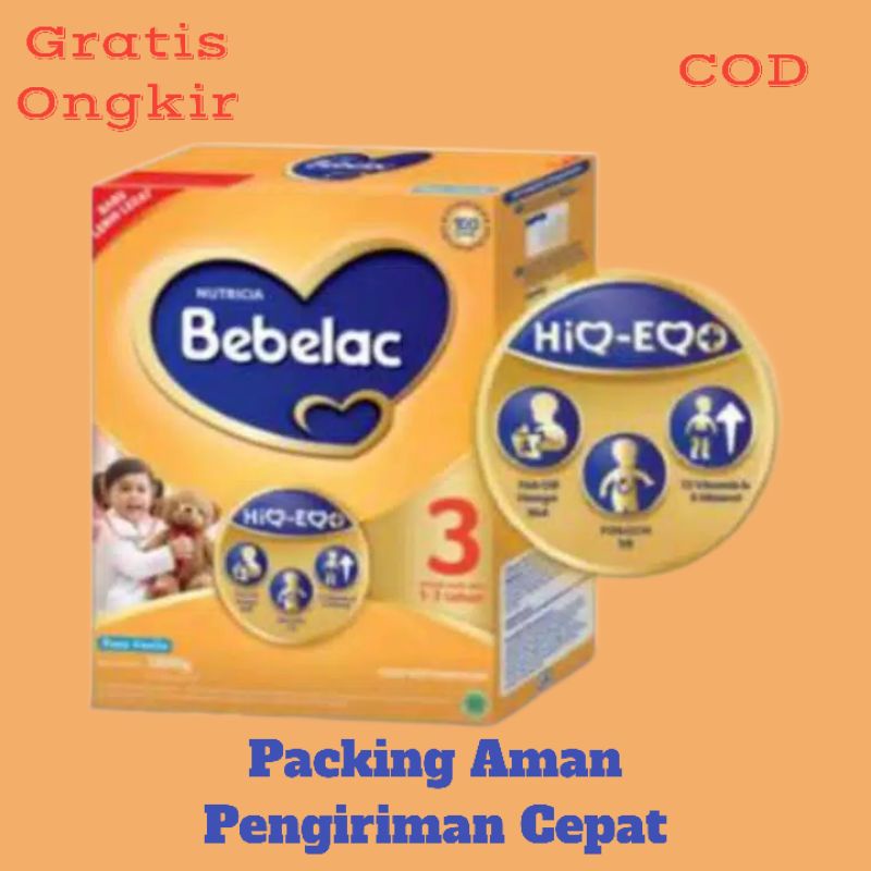 BEBELAC 3 1800 GRAM VANILA MADU SUSU PERTUMBUHAN ANAK 1-3 TAHUN