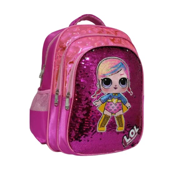 Tas Ransel Sekolah Anak Manik Usap Tas Ransel Fashion Anak Tas Ransel Original Import [BISA PILIH KARAKTER]