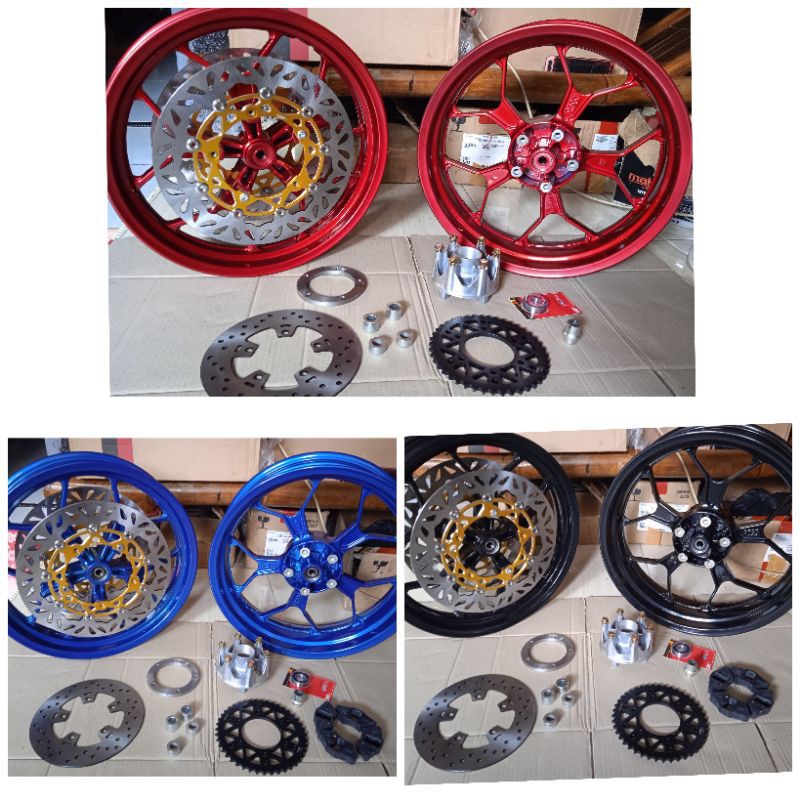 Velg set R15V3/VVA/vixionR/MT15/XSR