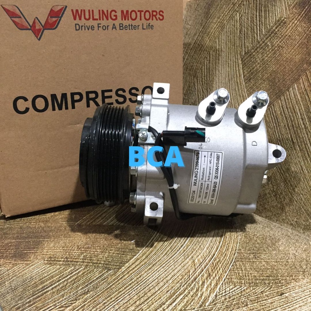 COMPRESSOR KOMPRESOR AC Mobil Wuling Cortez Almaz ORIGINAL WULING