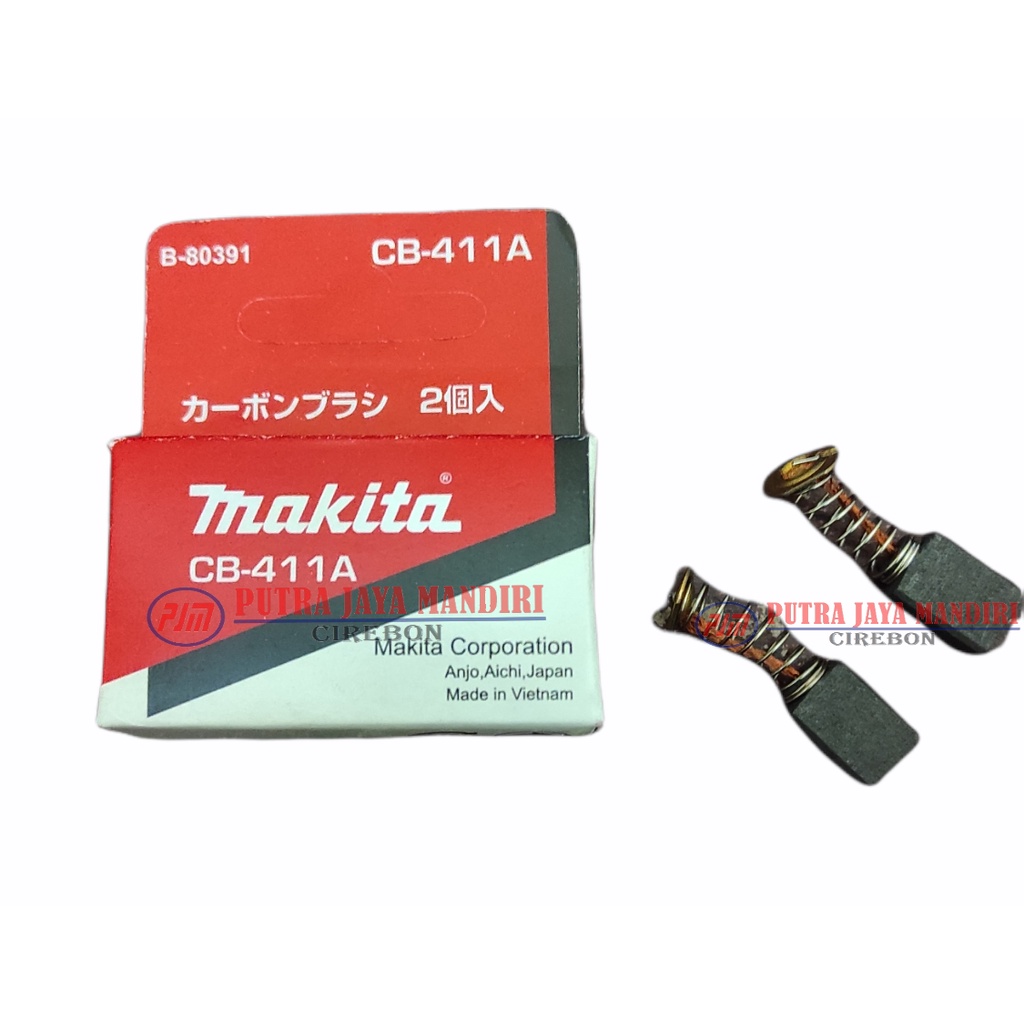 Makita Carbon Brush 411  A / Cb Sepul / Arang  Bostel  Makita 411 A