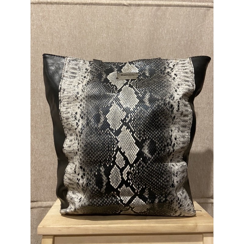 Preloved Tote Bag Jumbo MANGO ORIGINAL