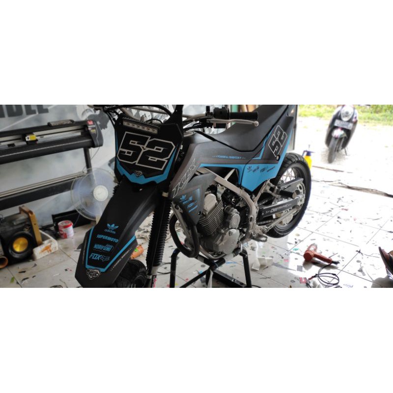 decal klx 230 supermoto