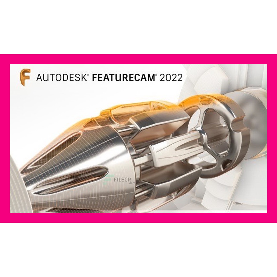 DVD PC Auto.desk FeatureCAM Ultimate 2022 X64