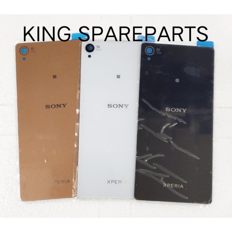 BACKDOOR BACKCOVER TUTUP BELAKANG CASING SONY XPERIA Z3 Z3 BIG D6603 D6653 ORIGINAL