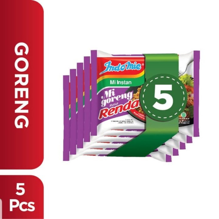 

INDOMIE goreng rendang 5pc