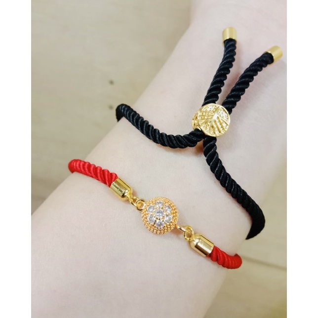 gelang tali serut pwrhiasan lapis emas //gelang tali