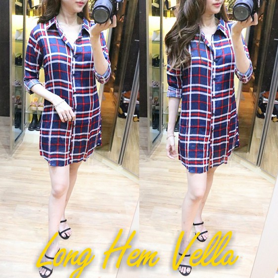 HOPYLOVY - Long Hem Wanita Vella