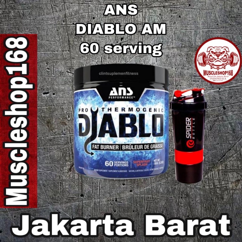 Ans Diablo AM 60 serving FAT BURNER