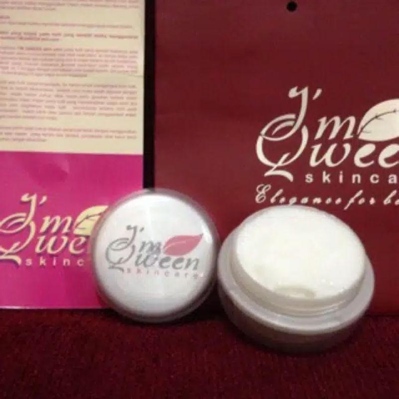 NIGHT CREAM MALAM I'M / IM QWEEN kemasan lama