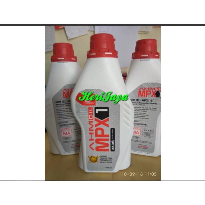 Oli Mesin AHM Oil Oli MPX 1 800 ML Oli MPX 1