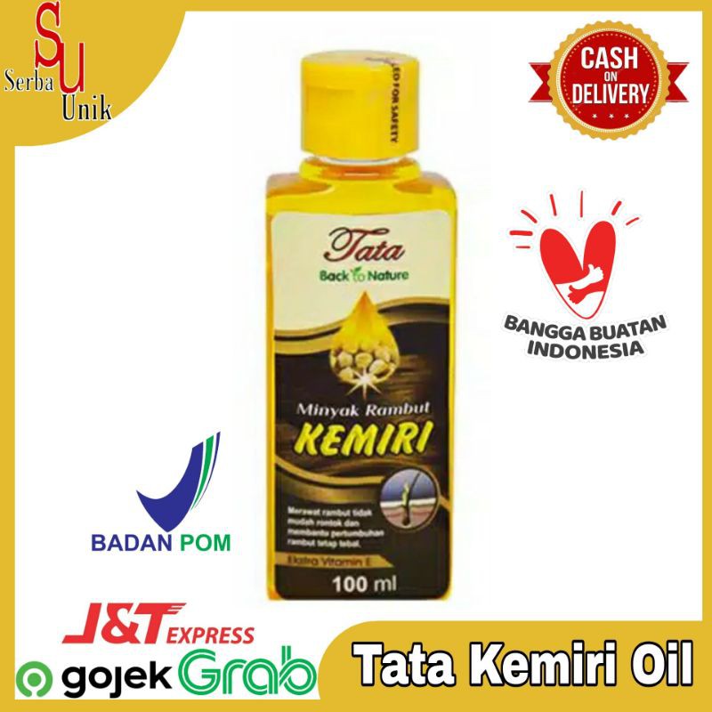 Tata Minyak Rambut Kemiri 100ml