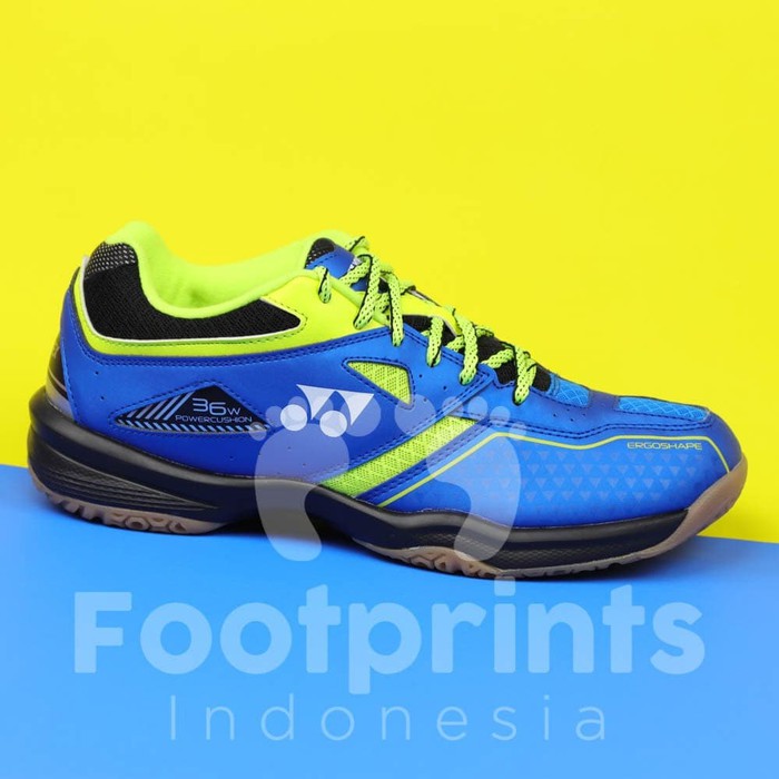 Sepatu Badminton Yonex SHB36WEX SHB 36 EX Metallic Blue Original Murah