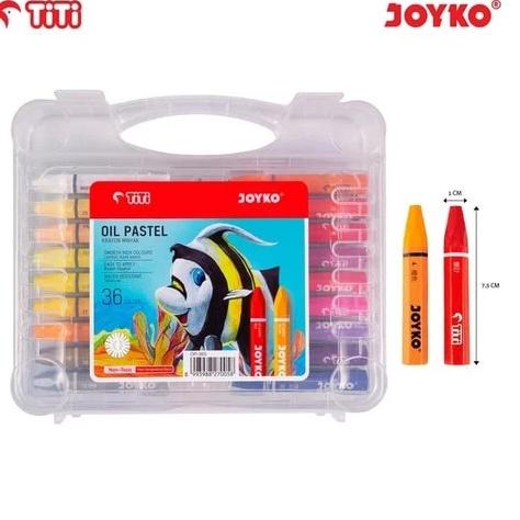 

(Y8S6).. Krayon TiTi Joyko Isi 36 Warna Minyak Crayon Oil Pastel //Serba@murah