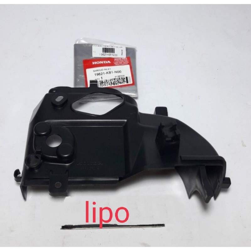 shroud ex cover mesin atas scoopy beat fi esp original