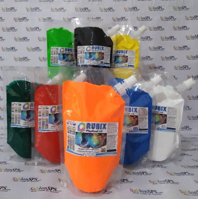 Tinta Sablon Distro Plastisol Kuning 200gr