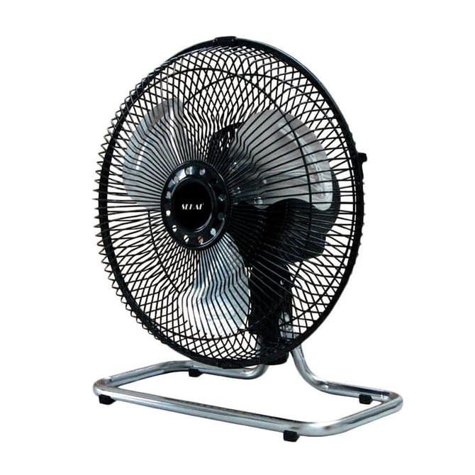 Kipas Angin Besi Tornado Meja + Dinding / Tembok Sekai HFN 1060 - Hitam