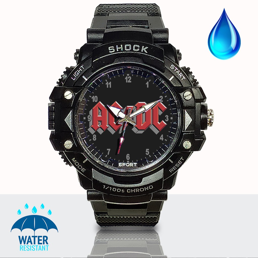 (JOS GANDOS BOS) Jam Tangan  ACDC - 11 (Exclusive)