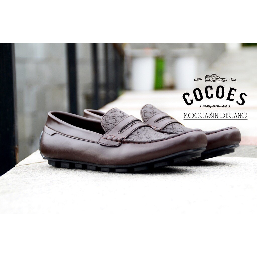Sepatu Cocoes Decano Moccasin Sepatu Slop Pria