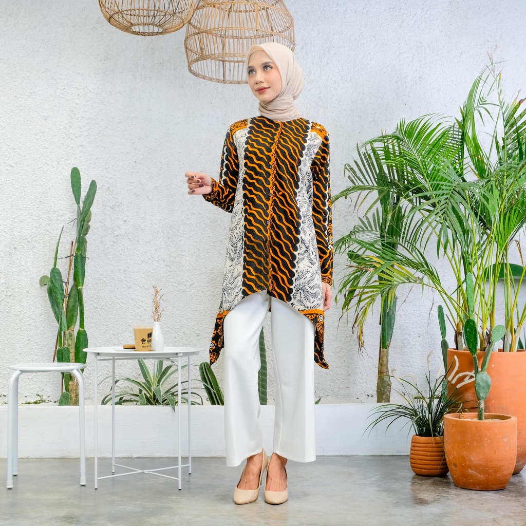 FITTINGROOM11 Tunik Batik - Nazima Tunik Dobby