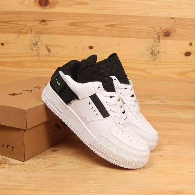 Nike Air Force One Type Low White Black Original