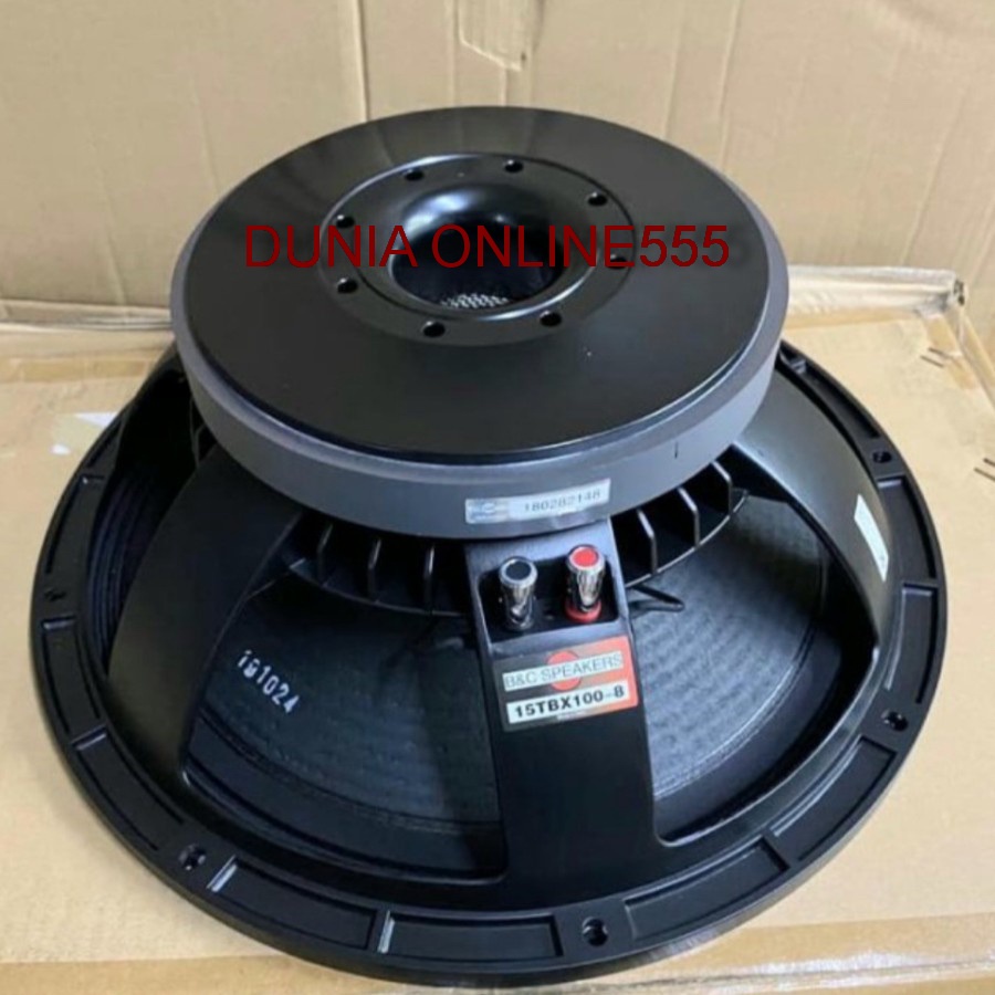 Speaker Component B&C 15TBX100 Woofer 15 inch BNC 15 TBX 100
