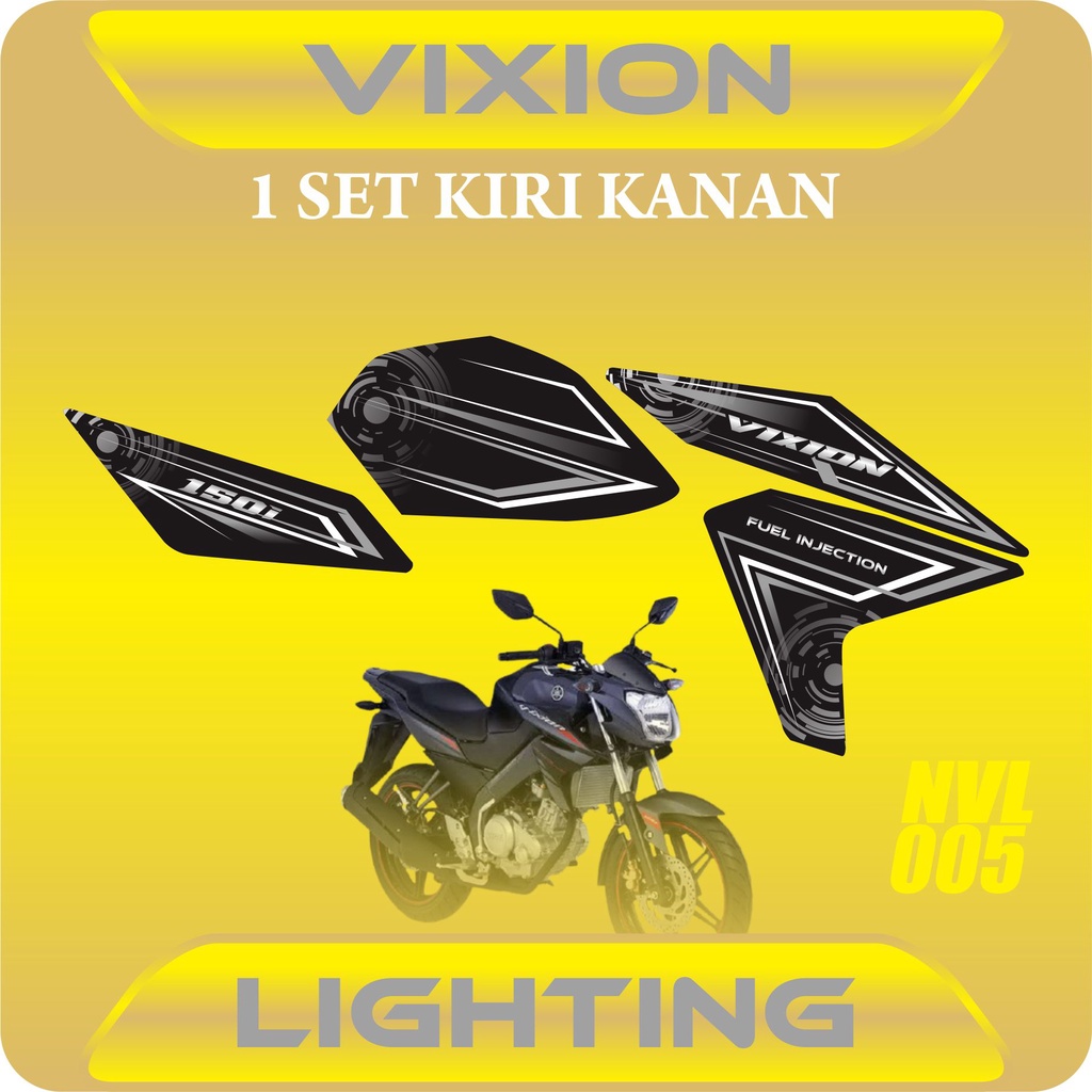 COD STRIPING VARIASI VIXION NVL / VIXION NEW LIGHTING 2014 / STRIPING YAMAHA VIXION / LIS STIKER NVL