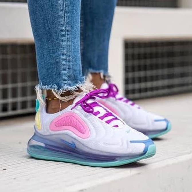 Barang Berkualitas Sepatu Nike Airmax 720 White Psychic Powder Premium Original STOK TERBATAS