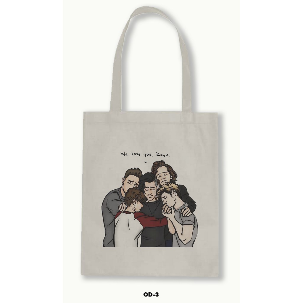 TOTE BAG BLACU - ONE DIRECTION