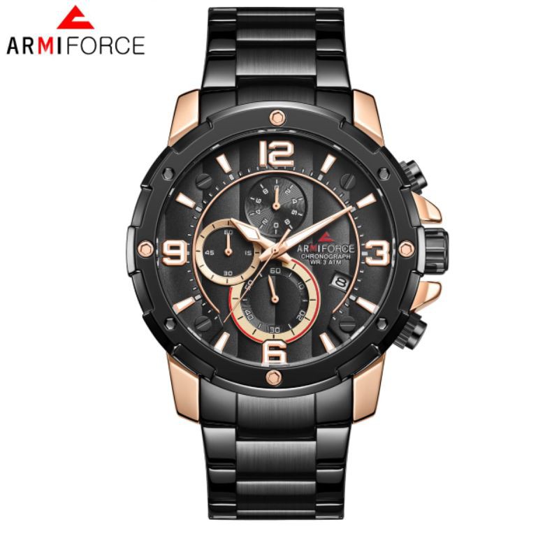 Jam Tangan Pria Armiforce Original New Water Resist Garansi 1 Tahun