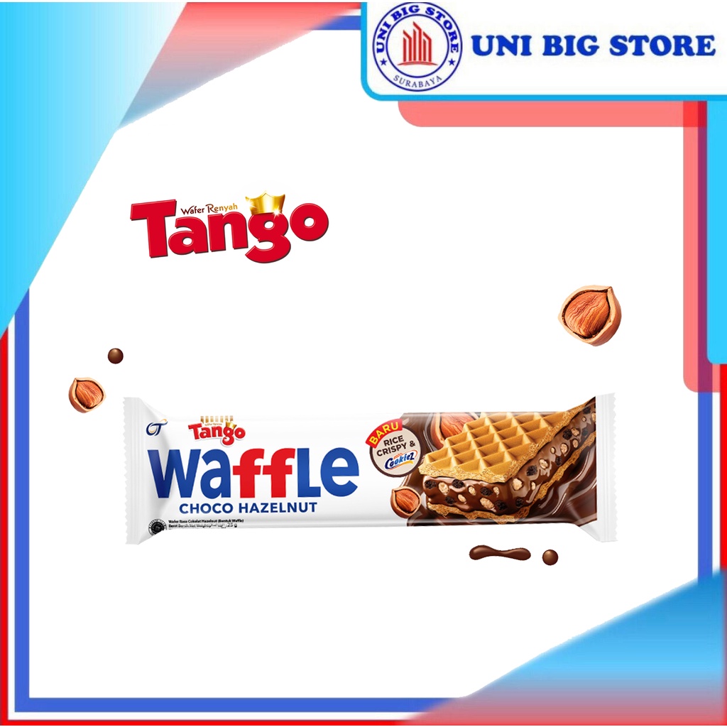 

Tango Waffle Choco Hazelnut 25 gr Wafer Coklat