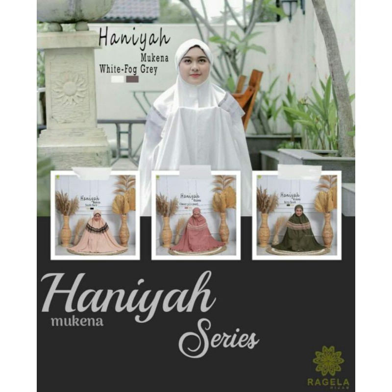 mukena Haniyah Ragela / Yasna mukena Sukahijab