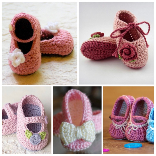 Sepatu Rajut Bayi Baby Girl