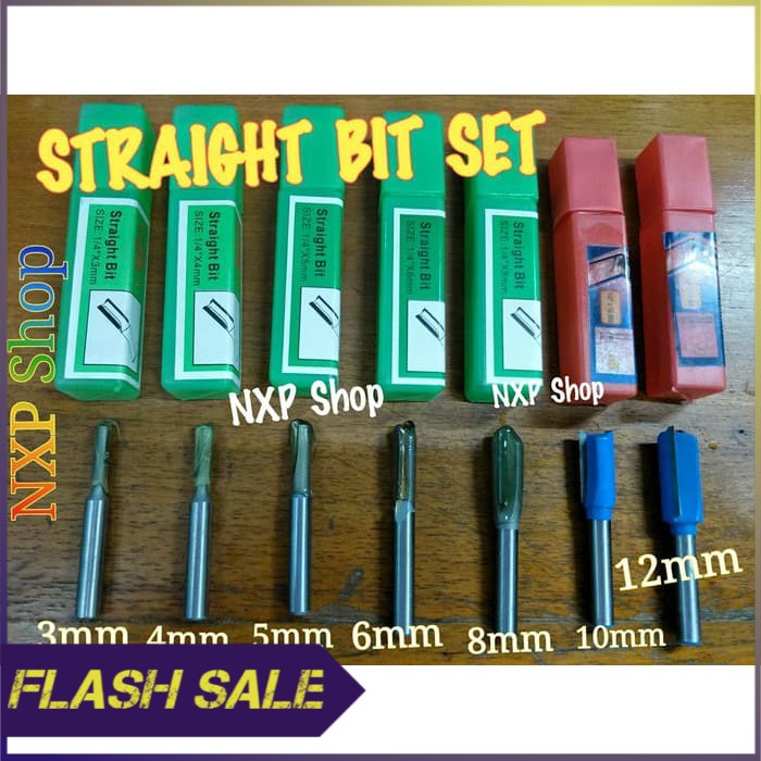 straight bit set   router bits set   mata router set   mata profil set
