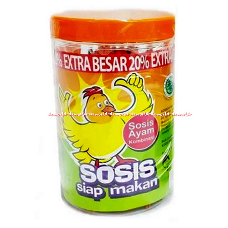 So Nice Sosis 25pcs Siap Makan Sosis Ayam Kombinasi Chicken Sosis Sonice Kaleng Sosiss