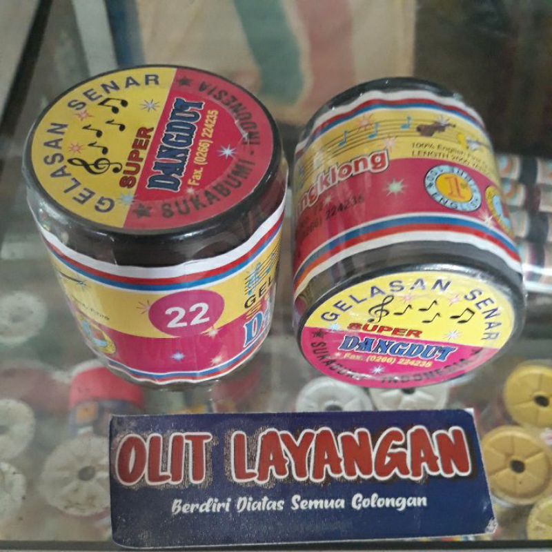 Gelasan Senar Layangan Cap Dangdut 022 ukuran Bonit Asli 1 pcs