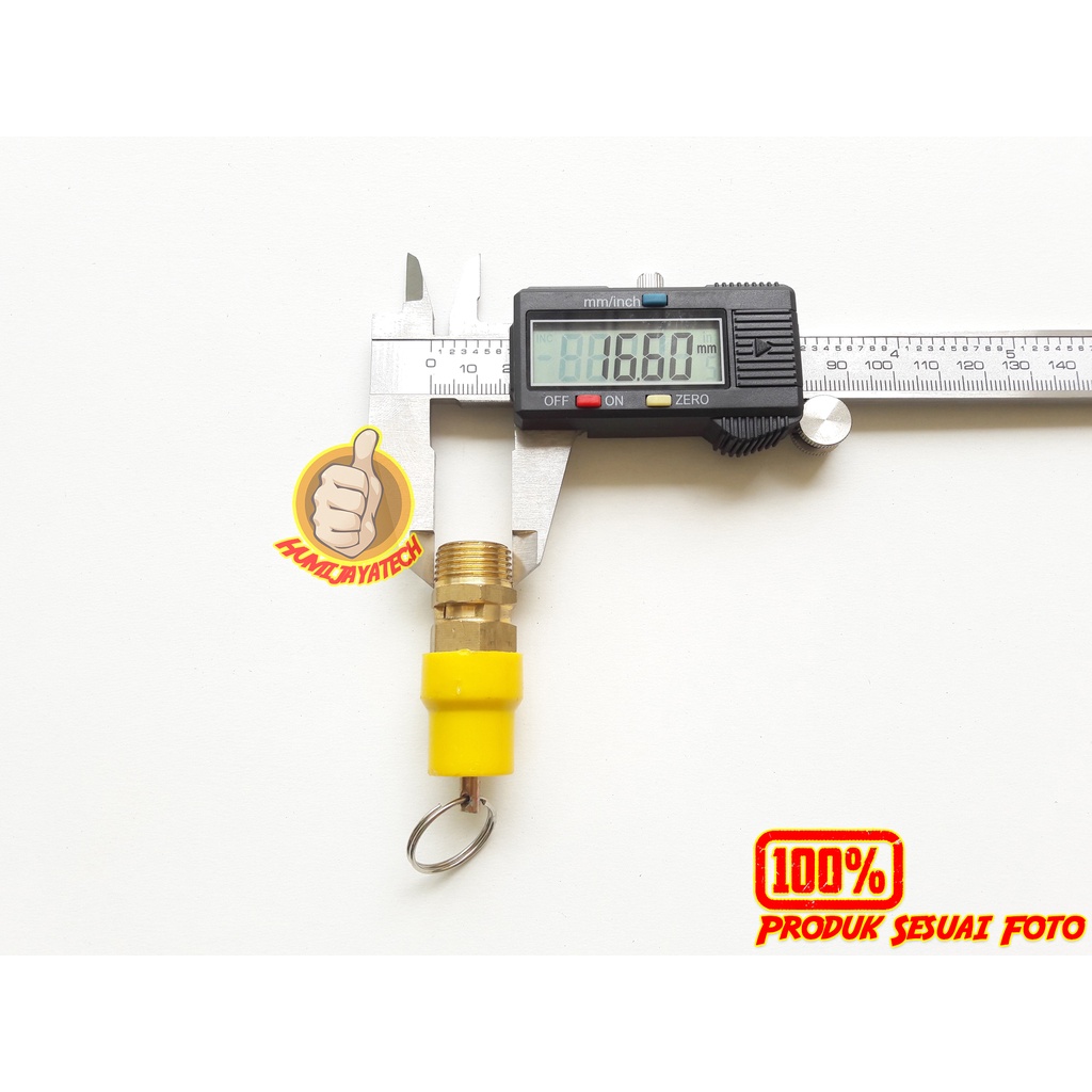 Safety Valve 3/8" / Safety Valve Kompresor 3/8 Inch