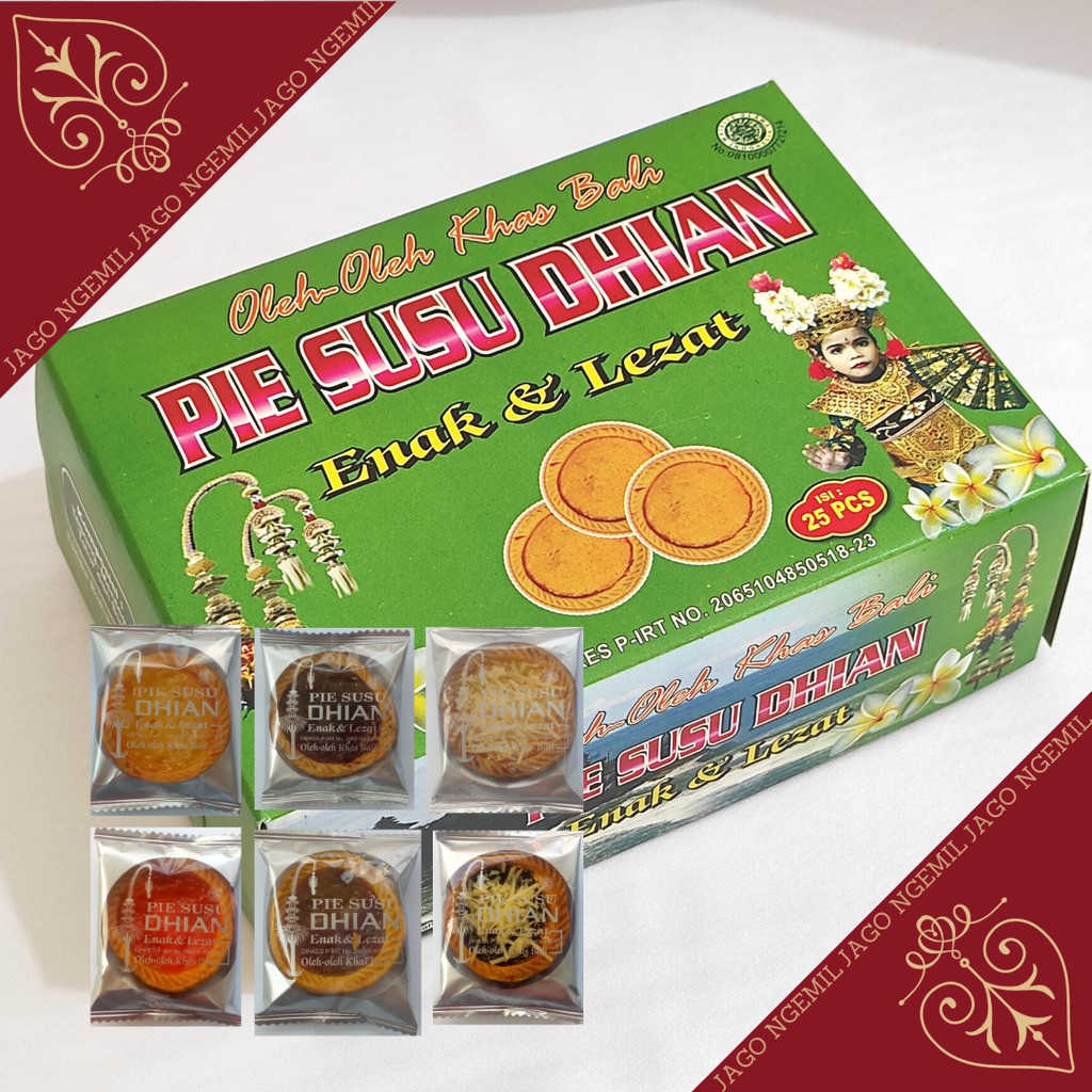 PROMO Pie Susu Dhian isi 25 pcs - Original Susu