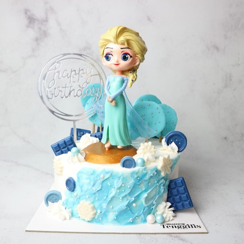 

[KIRIM kota SURABAYA SAJA] Kue Tart Kue Ulang Tahun Anak Frozen