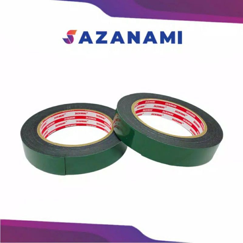 

DOUBLE TAPE FOAM HITAM 1" X 5M DOUBLE TAPE BUSA HITAM