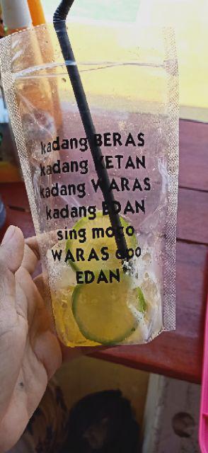 Standing Pouch Sablon 12x20