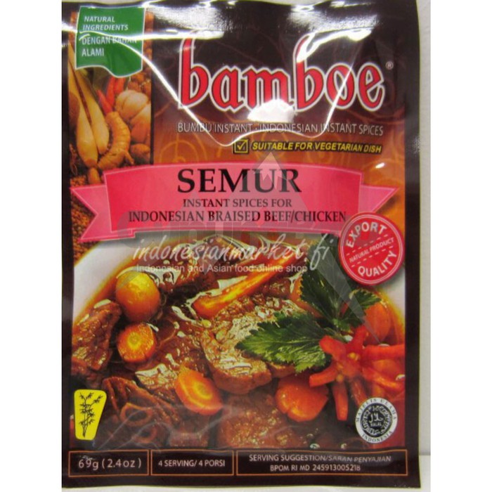 

BAMBOE BUMBU SEMUR 69 GRAM