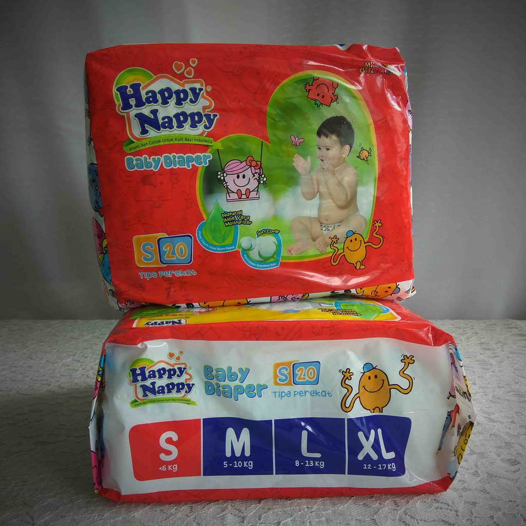 Happy Nappy perekat S 20